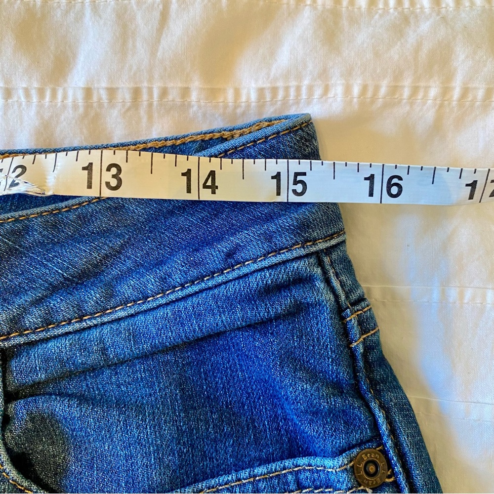 LL Bean Women’s Flannel Lined Classic Fit size 8 Jeans - Picture 10 of 12